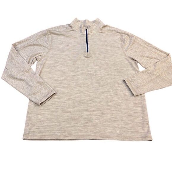 COOLIBAR Suntect Merino Wool Blend Viscose Long Sleeve Pullover L Shirt UPF 50 - Picture 1 of 10